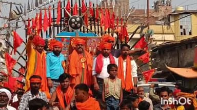 मुंगेर: रामनवमी पर मुंगेर शहर भगवामय, जय श्री राम के नारे से गूंज उठा योगनगरी