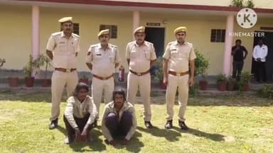 परबतसर: परबतसर पुलिस ने खेतों में चरती बकरियों को चोरी करने वाली गैंग के 2 सदस्यों को किया गिरफ्तार
