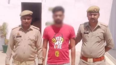 बिलारी: मैनाठेर पुलिस ने क्षेत्र निवासी ग्राम मिलक गुरेर से शांति भंग करने के आरोप में एक युवक को गिरफ्तार किया