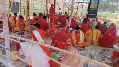 चांद: धमनिया में सात दिवसीय शतचंडी महायज्ञ का समापन