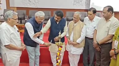 इंदौर: इंदौर प्रेस क्लब में मीडिया कॉन्क्लेव का आयोजन, पहले दिन पत्रकारिता, साहित्य और AI पर चर्चा हुई