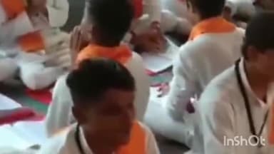 खकनार: खारी गांव में साढ़े तीन करोड़ रामनाम जप और 108 युवाओं ने किया रामायण पाठ, हुआ राममय