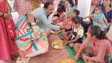 मंदसौर: नालछा माता मंदिर में चैत्र नवरात्रि पर हुआ कन्या पूजन, 13 तारीख को महा भंडारा, तैयारी शुरू