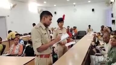 आरा: भोजपुर पुलिस कप्तान कार्यालय में लगाया गया जनता दरबार, सुनी गई फरियादियों की समस्या