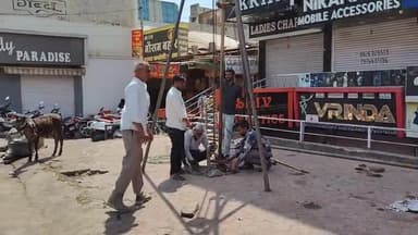 मंदसौर: घंटाघर में खराब ट्यूबवेल की वजह से व्यापारियों को पीने का पानी खरीदना पड़ रहा है, मरम्मत का काम शुरू