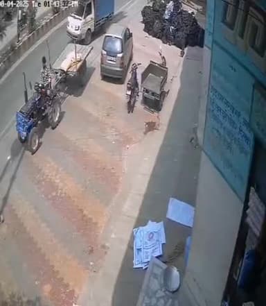 मुजफ्फरनगर: सड़क हादसे में युवक की मौत, सड़क हादसे में रेहड़ा चालक की मौत,आइसक्रीम बेचने जा रहा था मृतक युवक।
#short