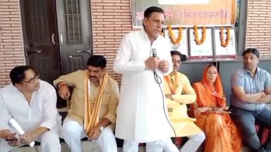 चूरू: भाजपा के स्थापना दिवस के तहत सैनिक बस्ती में हुआ कार्यक्रम, विधायक हरलाल सहारण ने की शिरकत