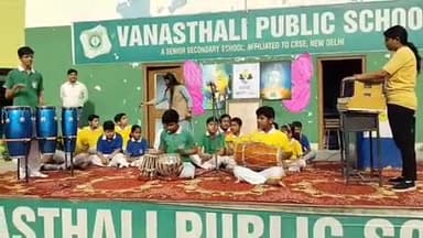 नवकार महामंत्र मानवता के लिए पूजनीय मंत्र-हर्षित  
वनस्थली पब्लिक स्कूल में धूमधाम से मनाया विश्व नवकार महामंत्र दिवस