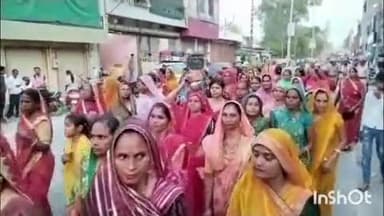 बारां: मांगरोल रोड प्यारेराम जी मंदिर से बारां जिले की 35वीं वर्षगांठ पर निकली ऐतिहासिक शोभायात्रा