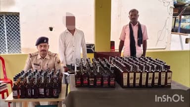 शेरघाटी: आमस थाने की पुलिस टीम ने गस्ती के दौरान 237 बोतल अंग्रेजी शराब के साथ एक कारोबारी को गिरफ्तार किया, टेम्पु जब्त