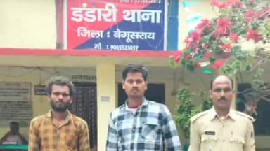 डंडारी: डंडारी पुलिस ने पचरुखी ढाला के पास से दो नशेड़ी को नशे की हालत में गिरफ्तार किया