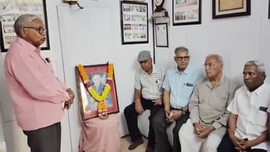 चूरू: शहर के राजीव मार्केट में मनाई गई होम्योपैथी के जनक डॉ. हैनिमन की जयंती