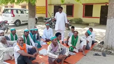 #खजुहा ब्लॉक में  भारतीय किसान यूनियन अपनी मांग पर अड़ी है कोई सुनवाई नहीं चार दिन से रात दिन परेशान #virul# shorts @