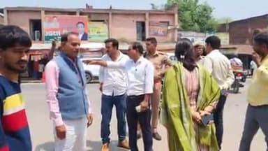 सिराथू: हाइवे पर हो रहे हादसों के उपाय के लिए एआरटीओ कई विभागों के लोगों के साथ पहुंचे अझुवा