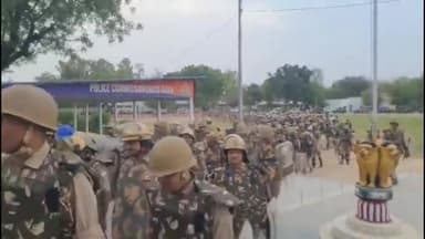 आगरा:12 अप्रैल को राणा सांगा की जयंती, राणा सांगा जयंती को लेकर पुलिस अलर्ट,प्रदर्शन,बवाल की आशंका पर दंगा,ड्रिल अभ्यास।