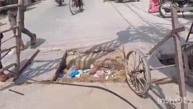 सिकंंदराबाद: सिकंदराबाद पुराने जीटी रोड पर बालाजी मंदिर के पास टूटी पुलिया, स्थानीय लोग परेशान #jansamasya