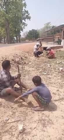 ग्राम पंचायत बिरीमडेगा में सरपंच एवं पंच द्वारा बावनडरी बनाया गया
