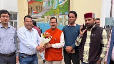 चिन्यालीसौड़: दर्जा राज्य मंत्री रामसुंदर नौटियाल ने मनेरी भाली फेज 2 का किया स्थलीय निरीक्षण