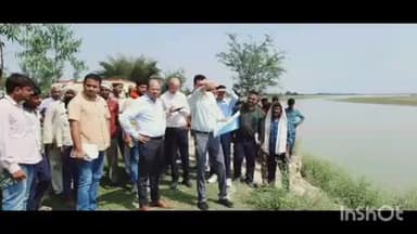 बलरामपुर: जिलाधिकारी ने राप्ती नदी के ग्राम चौका कला का किया औचक निरीक्षण