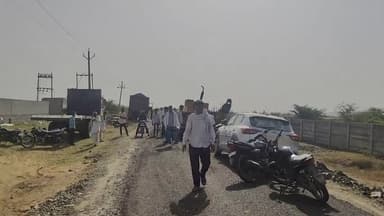 टोंक: बरोनी से जौंला को जाने वाली रोड 87 लाख रुपए से निर्माण 2 दिन बाद ही उखड़ी लगायें गंभीर आरोप #jansamasya