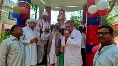 सागर नगर: संत कंवरराम वार्ड में भगत श्री कंवर राम जी की जन्म जयंती मनाई गई, सागर विधायक शैलेंद्र जैन शामिल हुए