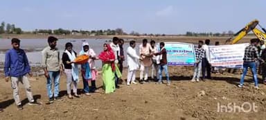 कराहल: कराहल के बड़ा तालाब पर जल गंगा संवर्धन अभियान के तहत किया गया श्रमदान, भाजपा मंडल अध्यक्ष रहे मौजूद