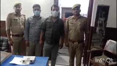 बिजनौर: बिजनौर के हीलर्स अस्पताल में इमरजेंसी के मुख्य द्वार पर हवाई फायरिंग करने वाले 2 अभियुक्तों को पुलिस ने किया गिरफ्तार