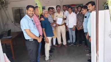 दलौदा: 3 जैन मुनियों के साथ मारपीट के विरोध में दलोदा थाने में जैन समाज ने TI को ज्ञापन सौंपा, कार्रवाई की मांग की