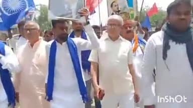 बिक्रमगंज: बिक्रमगंज नगर में बाबा साहब भीमराव आंबेडकर की जयंती पर निकाली गई शोभा यात्रा