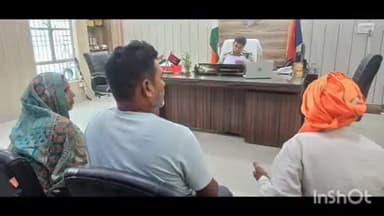 बलरामपुर: पुलिस अधीक्षक ने पुलिस कार्यालय में जनसुनवाई कर पीड़ितों की फरियाद सुनी