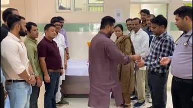 चूरू: ज़िला भरतिया अस्पताल की केंद्रीय प्रयोगशाला में जकारिया जेनसन की स्मृति में मनाया गया टेक्नीशियन दिवस