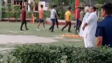 कानपुर: आरएसएस प्रमुख मोहन भागवत ने कानपुर दौरे पर राम जानकी मंदिर पार्क में विद्यार्थी शाखा का किया निरीक्षण