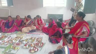 गोड्डा: गोड्डा प्रखंड के सेक्टर में पोषण पखवाड़ा का आयोजन, सेविका और सहियाक ने किया कार्यक्रम