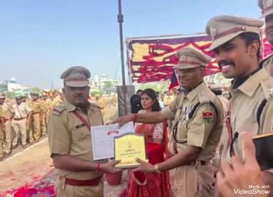 जालौर: भीनमाल थानाधिकारी को मिला रेंज स्तरीय सम्मान, हिस्ट्रीशीटर की 1 करोड़ की संपत्ति जब्त करने पर मिला यह सम्मान