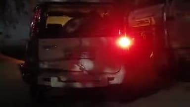 पंचकूला: त्रिलोकपुर चौक पर तेज रफ्तार ट्रक ने स्कार्पियो और फल की रेहड़ियों को टक्कर मारी