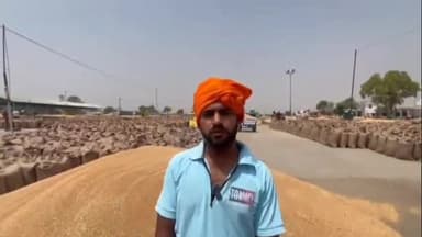 ਮੂਨਕ: ਮੂਣਕ ਦੇ ਕਿਸਾਨ ਨੇ ਕਿਹਾ ਮੈਂ ਸਵੇਰੇ ਆਪਣੀ ਫਸਲ ਲੈ ਕੇ ਮੂਣਕ ਮੰਡੀ ਆਇਆ ਸੀ ਤੇ ਅੱਜ ਹੀ ਮੇਰੀ ਫਸਲ ਬਿਕ ਗਈ ਮੈਂ ਸ਼ਾਮ ਨੂੰ ਘਰ ਜਾ ਸਕਾਂਗਾ