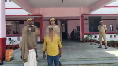 बस्ती: लालगंज थाने की पुलिस ने थाना क्षेत्र के विभिन्न स्थानों से 2 लोगों को किया गिरफ्तार