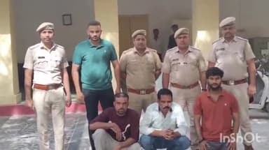 बड़गांव: जिले में नरेश हरिजन गैंग पर पुलिस का शिकंजा, 3 अपराधी गिरफ्तार, 4 अवैध हथियार और 33 कारतूस बरामद