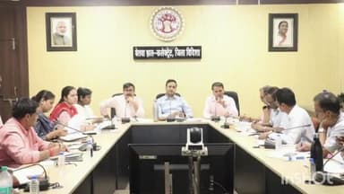 गुलाबगंज: जल गंगा संवर्धन अभियान की समीक्षा: कलेक्टर ने अधिकारियों को दिए निर्देश