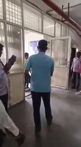 सरकारी हॉस्पिटल मे बुजुर्ग से अत्यचार