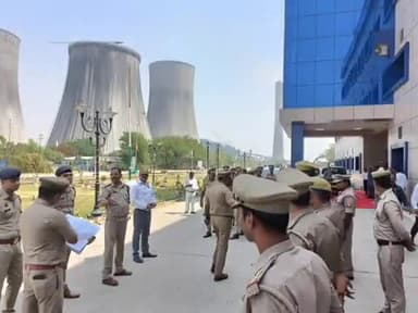 घाटमपुर: घाटमपुर स्थित नेयवेली पावर प्लांट का निरीक्षण डीसीपी साउथ ने किया