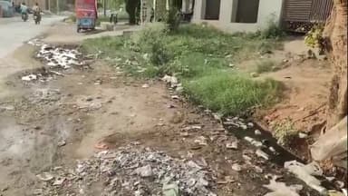 अमरोहा: गांव डिडौली में सड़कों पर व नाले में फैली गंदगी, ग्रामीणों ने की सफाई करवाने की मांग #jansamasya