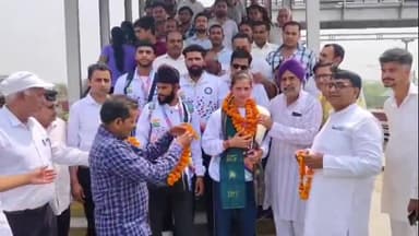 अमरोहा: अमरोहा की बेटी ने अंतरराष्ट्रीय यूथ गेम्स में नेपाल में गोल्ड मेडल जीता, विधायक ने रेलवे स्टेशन पर किया स्वागत
