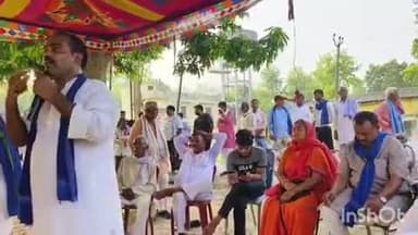 बखरी: बखरी अनुमंडल मुख्यालय में फूले अंबेडकर विचार मंच ने धरना प्रदर्शन किया, अंबेडकर चौक से निकाली गई भीम मार्च