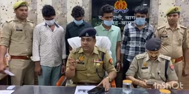 बागपत: कोतवाली बागपत ने 4 आरोपितों को गिरफ्तार किया, सरूरपुर कलां के प्रमोद पर फायरिंग और मारपीट की घटना का किया राजफाश