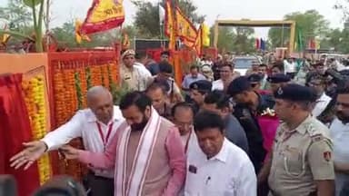 पंचकूला: मुख्यमंत्री ने सुख दर्शनपुर में श्री माधव गौशाला में श्री राधा कृष्ण मंदिर का लोकार्पण किया