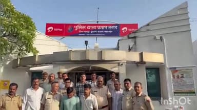 गिर्वा: उदयपुर के प्रताप नगर थाना पुलिस ने 48 घंटे में ब्लाइंड मर्डर का किया खुलासा, 2 आरोपी गिरफ्तार