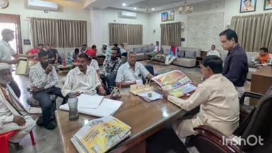 कुरवाई: क्षेत्र के दर्जन भर नागरिकों ने विधायक को समस्याओं के समाधान के लिए आवेदन दिए