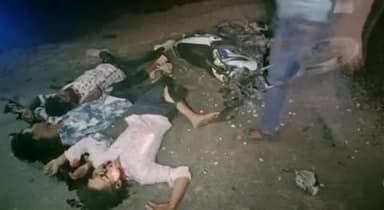 बारां: किशनगंज रामगढ़ रोड पर बरूनी मार्ग पर ट्रैक्टर और बाइक की भिड़ंत में एक युवक की मौत, दो युवक घायल