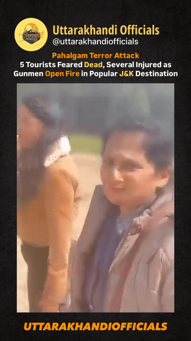 Pahalgam Terror Attack: 5 Tourists Feared Dead, Several Injured as Gunmen Open Fire in Popular J&K Destination